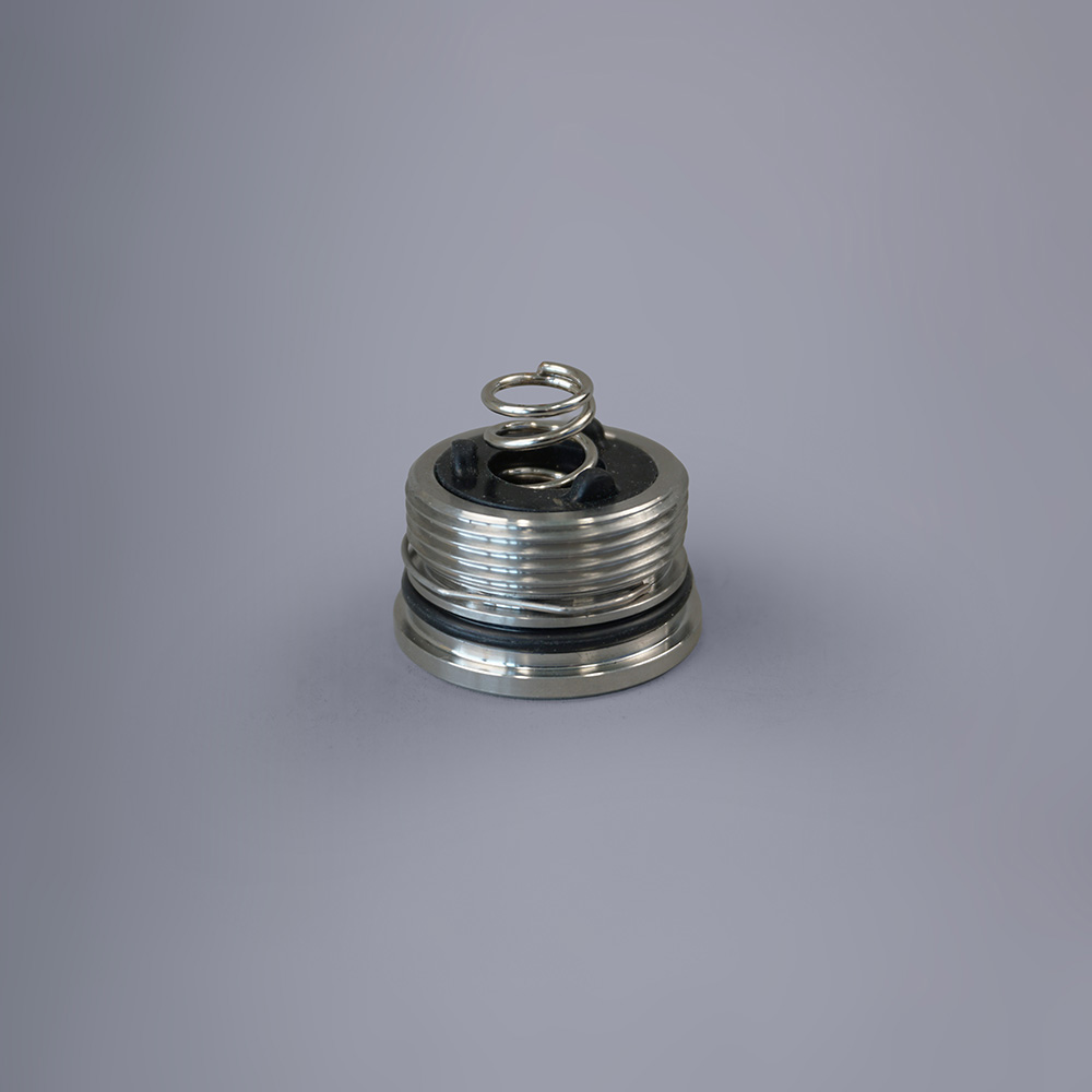 Transmitter - Battery Cap - 1.25 - Flared Top with Grounding Spring