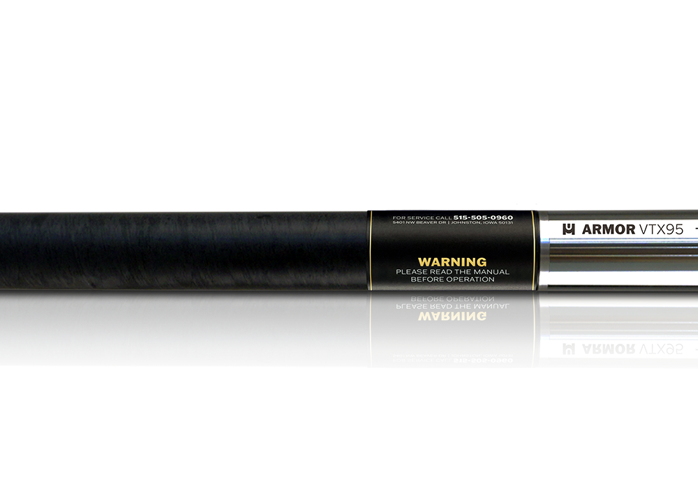 Armor VTX95 HDD transmitter sonde beacon with 311 ft range for deep bore locating