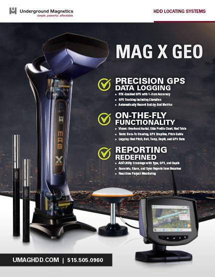 Spec Sheet: Mag X Geo HDD Locating System